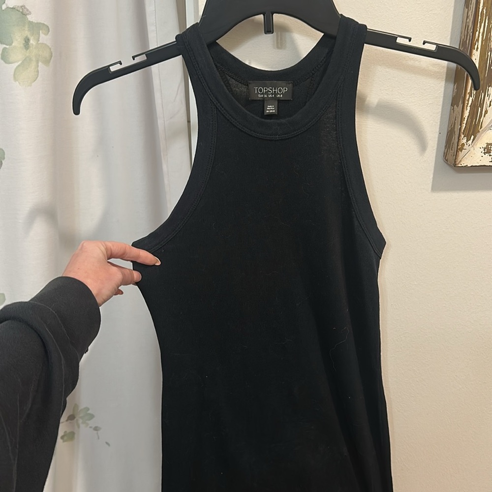 Topshop Women's Charcoal Sweatshirt
